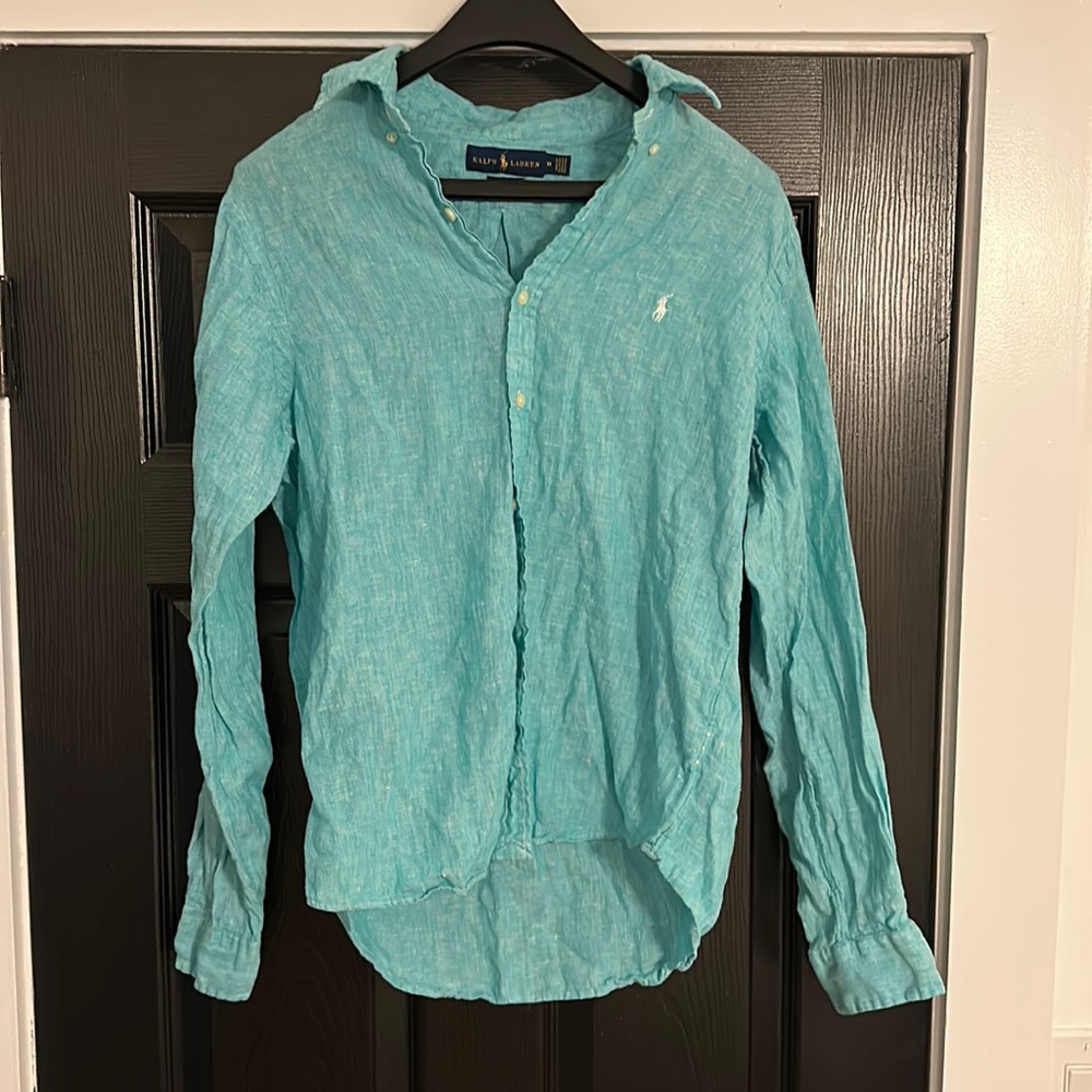 Polo linen button up